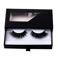 

Handmade Wholesale 6D Lashes Private Label Faux Mink Eyelashes Package White Personalized Eyelash box