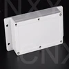 fixed ear type plastic waterproof box 115*90*55mm with transparent lid