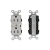 hot selling multiple plug socket american 110v 15a duplex wall socket tamper Resistant for North American