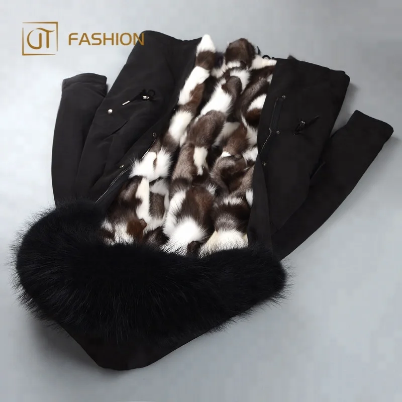 

New design hot selling lux cold protect snow heavy thicker parka real fox fur super warm natural fur canada parka