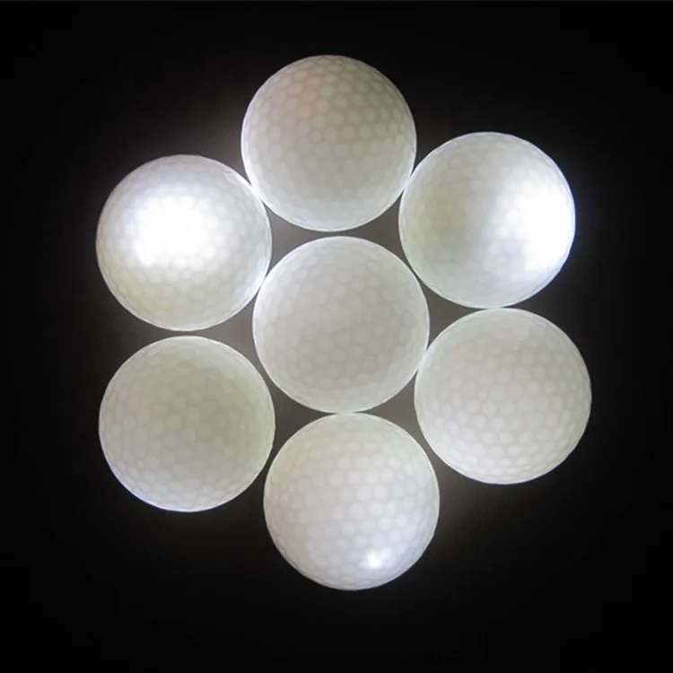 

Printing Logo Night Tracker Luminous Light Golf Ball, Red, green, blue, etc