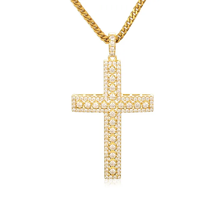 

Luxury gift hip hop stainless steel pendant gold, dubai ankh gold pendant for men, Gold, rose gold, white gold