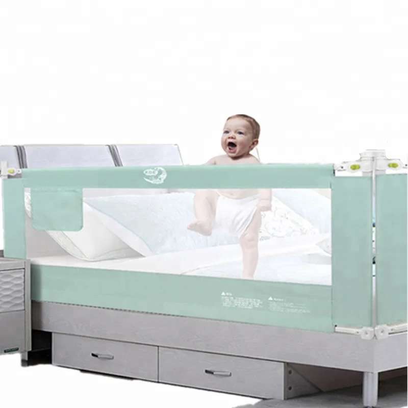 king size bed baby rails