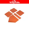 Orange Throw Down Bases (5 Piece)