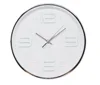12 inch Simple Design 3D Numbers With Chrome Silver color Frame Wall Clock
