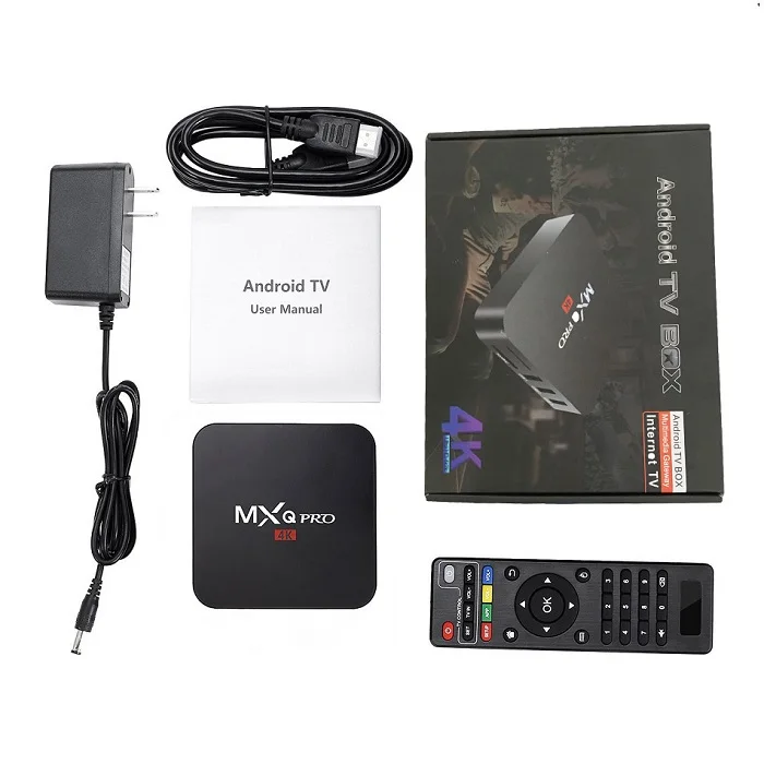 

MXQ PRO 4K Amlogic S905W Quad Core 4k Android 7.1 Smart tv box 1gb ram 8gb rom