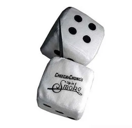 The Best Selling Customized Hanging Plush Dice Car Air Freshener Plush