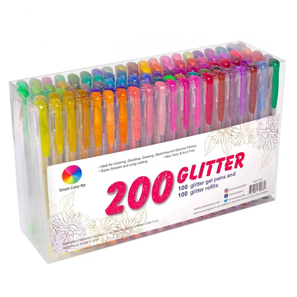 bulk glitter gel pens