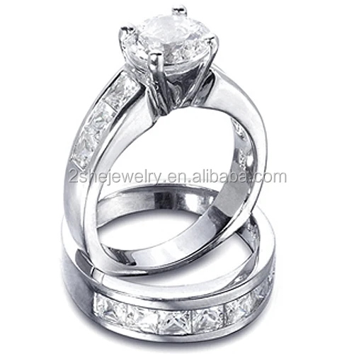 

Top Quality wedding sterling silver jewelry ring