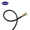 Insulation Resistance Protective Casing High Flexible Silicone Rubber Cable
