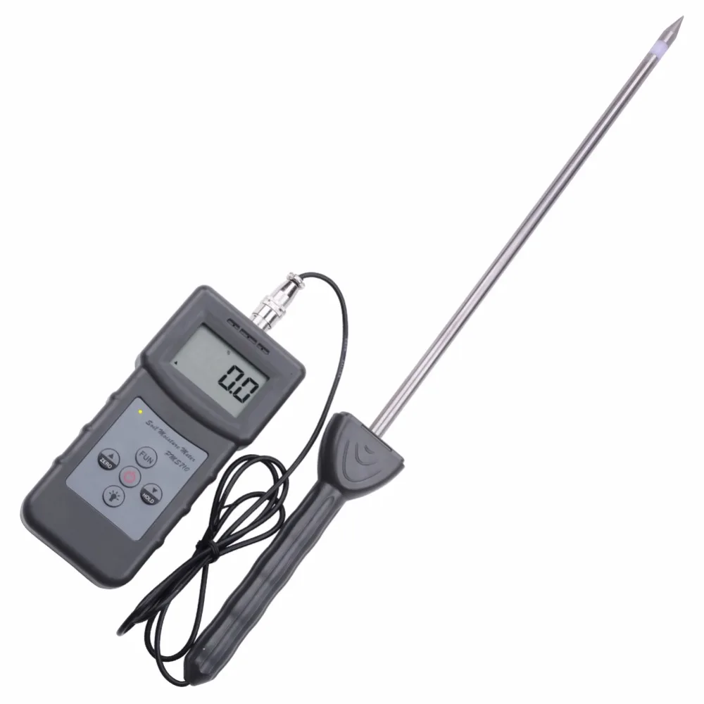 

Soil moisture meter PMS710 is used for measuring moisture content of soil