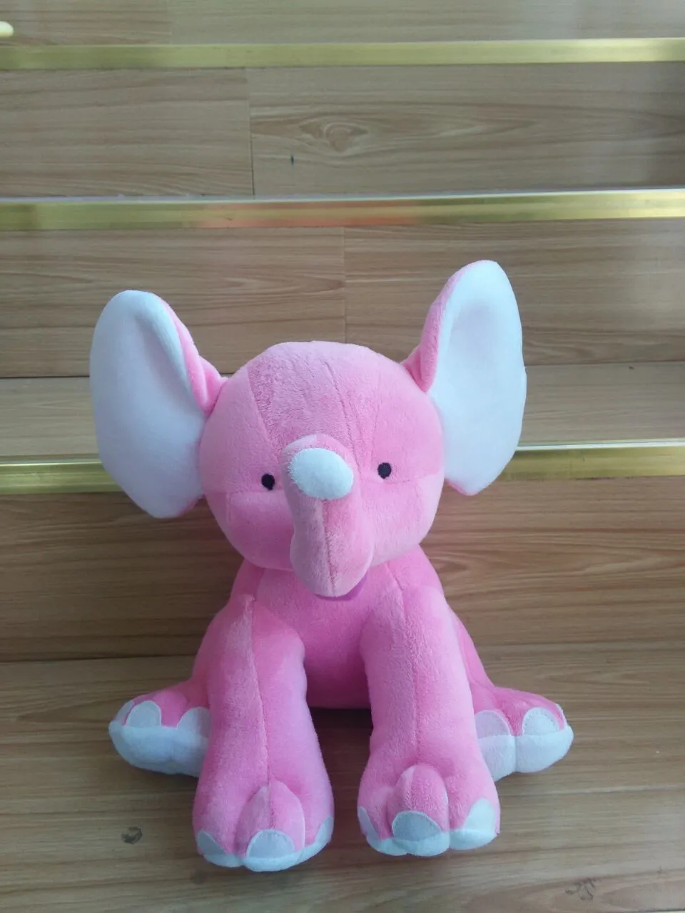 plush elephant with big ears