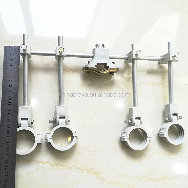 Multi Feed 5 Ku Band Lnb Bracket Satellite Dish Lnb Holder Lnbf Mount