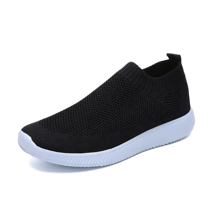 

Women Outdoor Mesh Breathable Sports Shoes Casual Comfortable Sneaker Slip On Soles Running Shoes, Picture