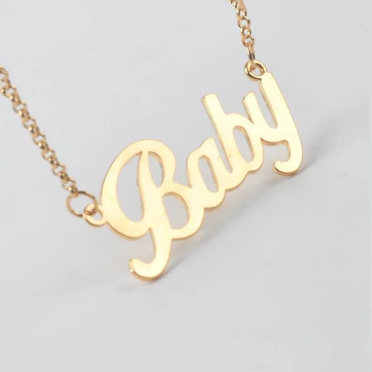 customized baby necklace
