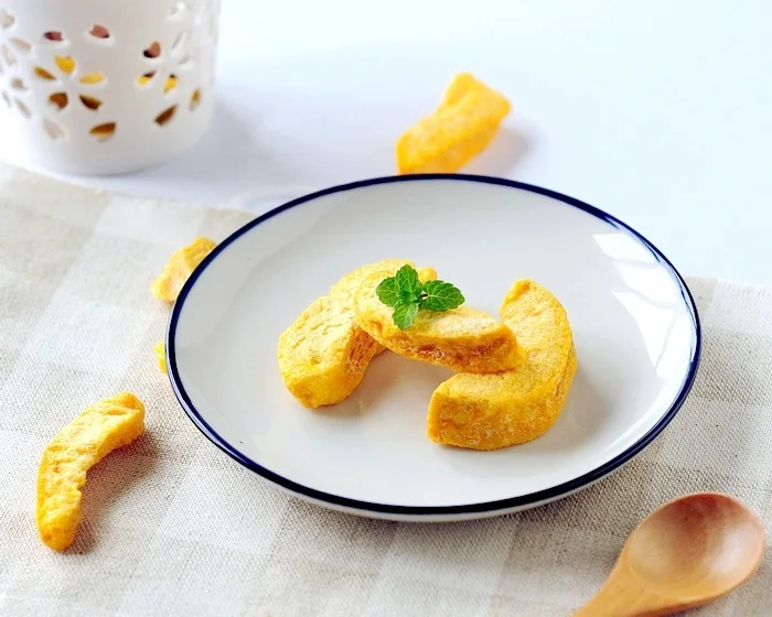 fat free crispy dry fruit chips snacks peach crisps healthy bulk