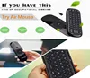 Wechip W1 Keyboard Mouse Wireless 2.4G Air Mouse Chargeable Mini Remote Control New Original