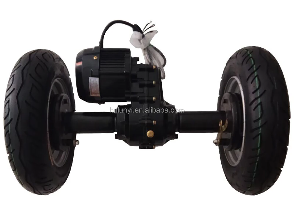 1000w 48v Bldc Dc Motor With Rear Axle For Electric Tricycle Trolley