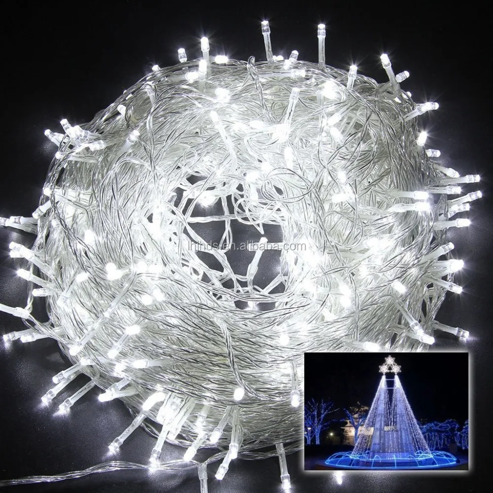 8 Modes 10M 100 LED String Fairy Light for Wedding Christmas Party Holiday light(Warm White)