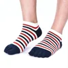 Mens Five Toe Cotton Socks Colored Socks Short tube