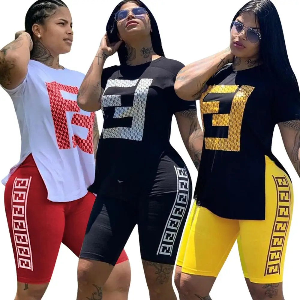 

two piece tracksuit women shorts sexy sport women joggers suits set tracksuit