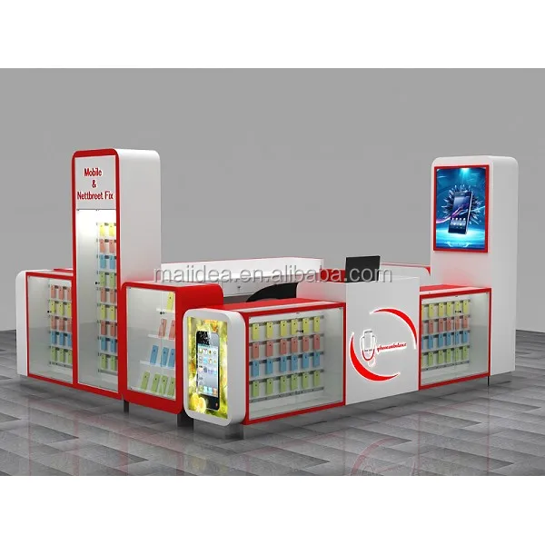 mall phone kiosk 