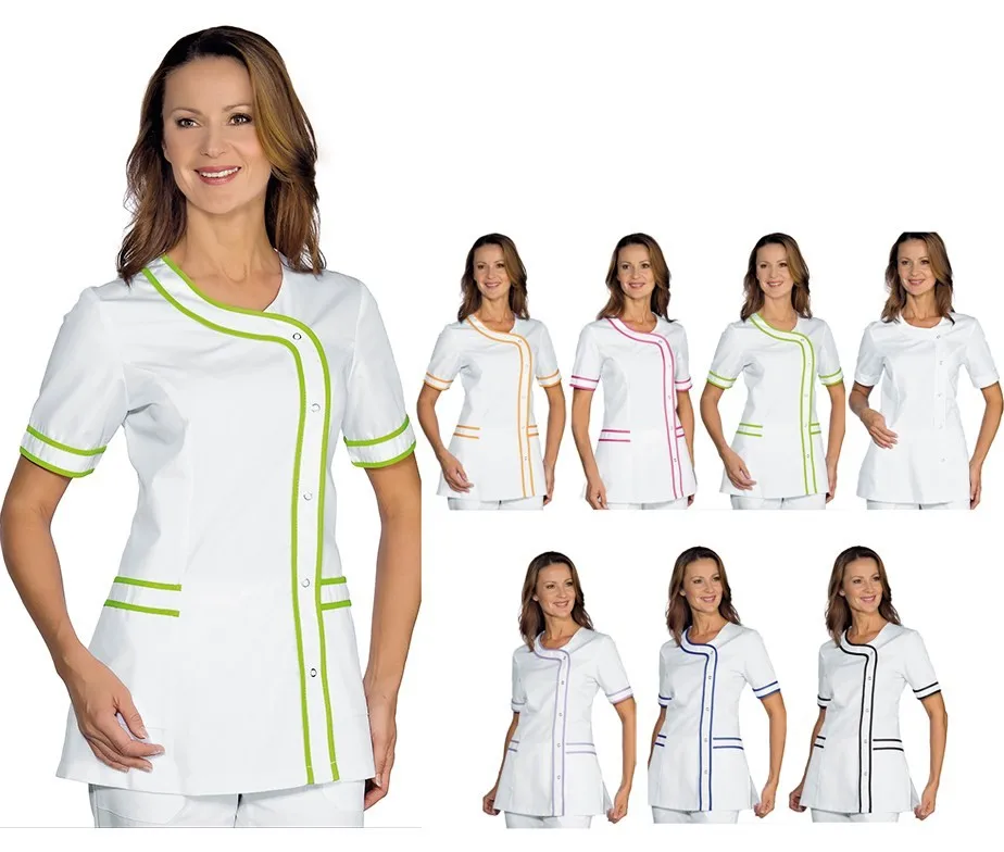 Beauty Nail Salon Spa Uniform Tops Buy Receptionist Uniform,Hair