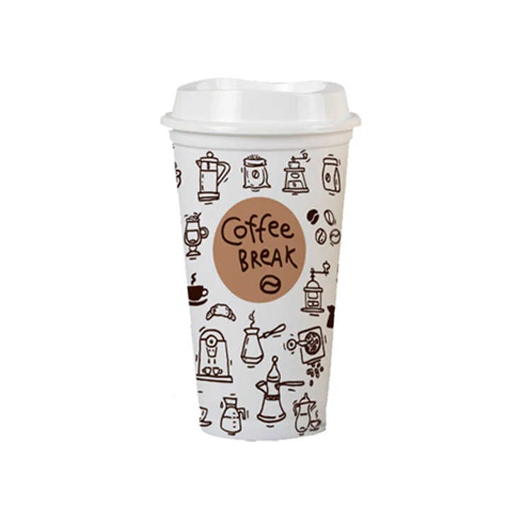 Microwave And Dishwash Safe Reusable Plastic Cups With Lids - Buy ...