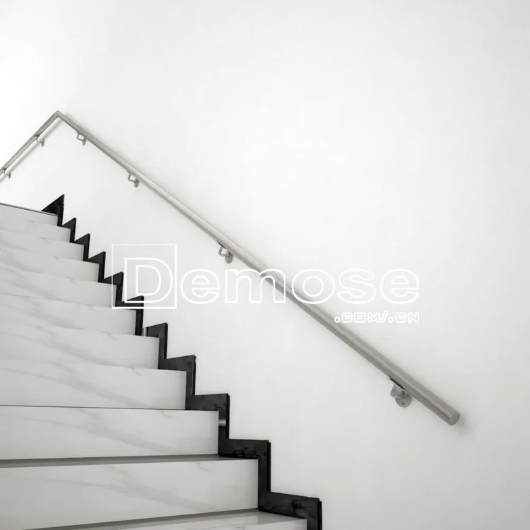 handicap metal stair rails