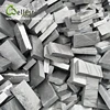 Black natural slate cube bricks for outdoor garden/driveway paving