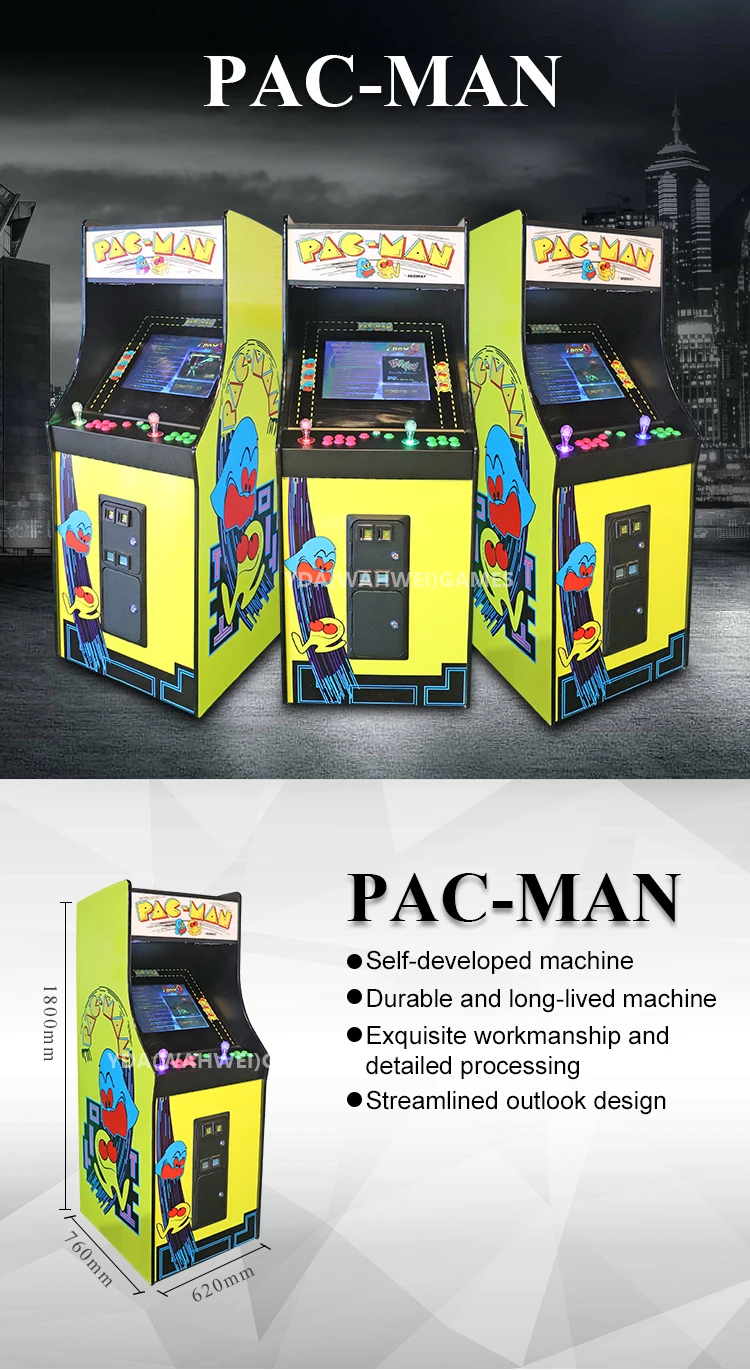 Pacmanコイン式格闘ゲーム機ホット販売パックマンアーケード機 Buy パックマンアーケード機 コインゲーム機 格闘ゲーム機 Product On Alibaba Com