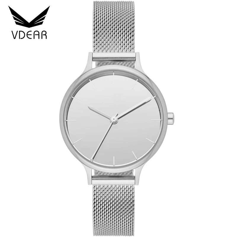 All Rose Gold Watch Color Blank Small Face Watches Super Mirror Water