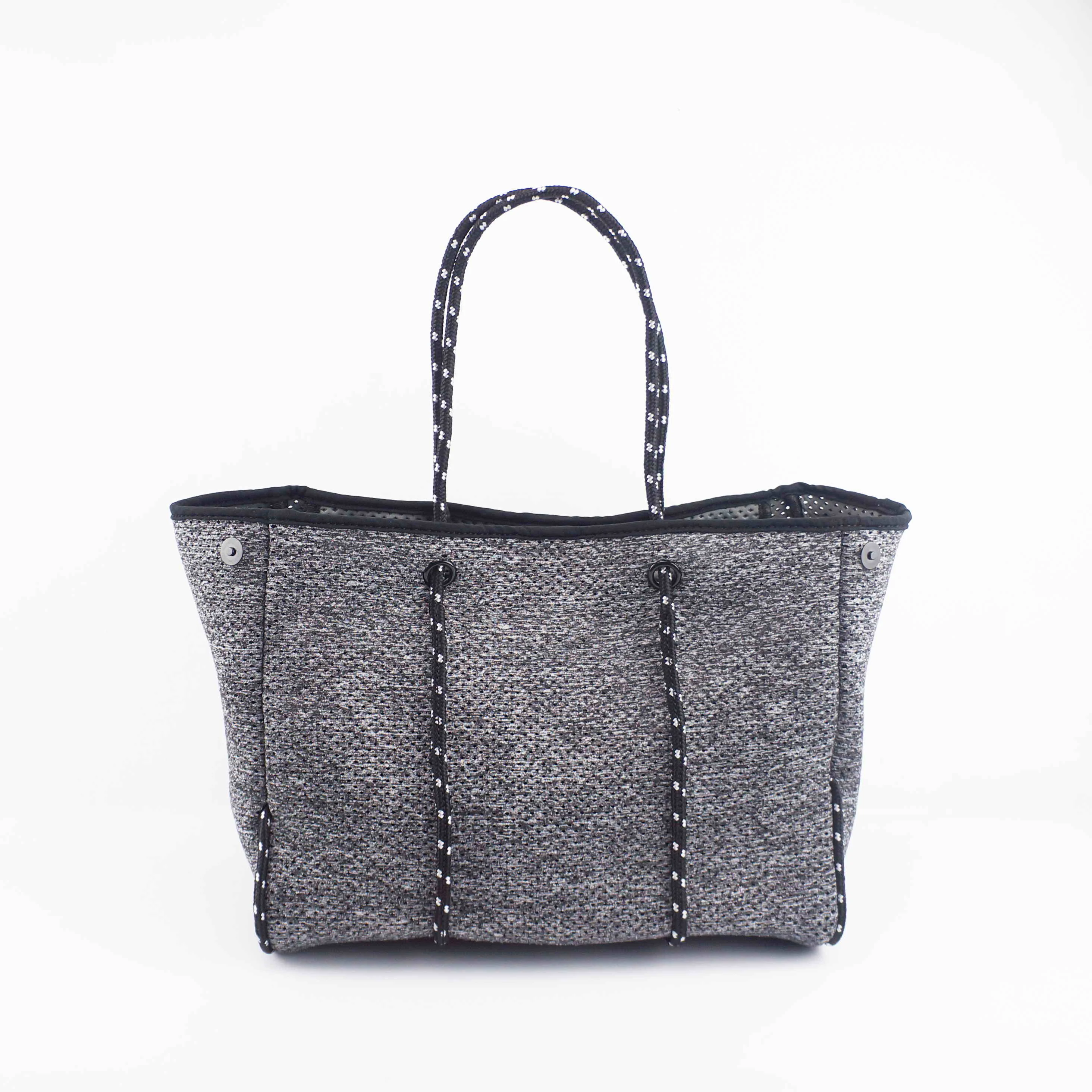 perforated neoprene tote bag