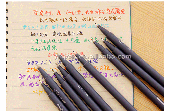 10 Pcs/Set Sipa Micron Color Pen Fine Line Drawing Pens 0.38mm Manga  Cartoon Design