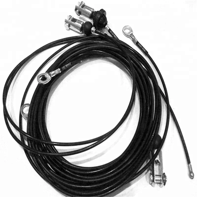 

accessories for fitness steel wire rope, PVC coated steel wire rope for gym equipment parts, Optional