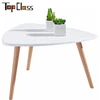 European style Wooden design coffee corner table for living room
