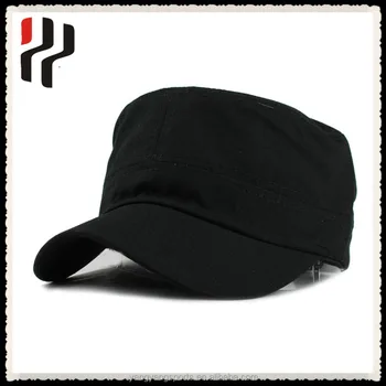 flat top military cap