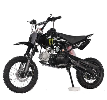 black electric dirt bike