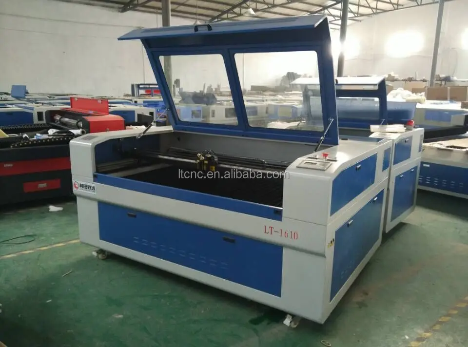 New Co2 acrylic laser cutting machine for wood,mdf,plastic,paper good quality 1610 laser machine