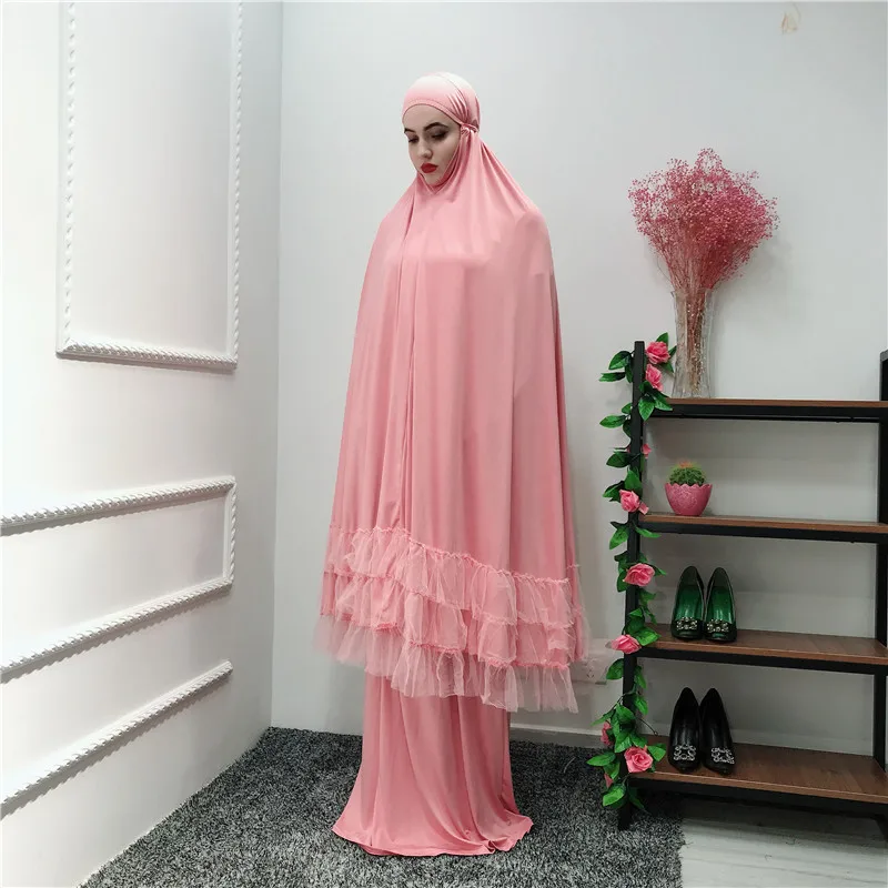 

Best selling Ramadan must have a muslim solid color fashion robes
