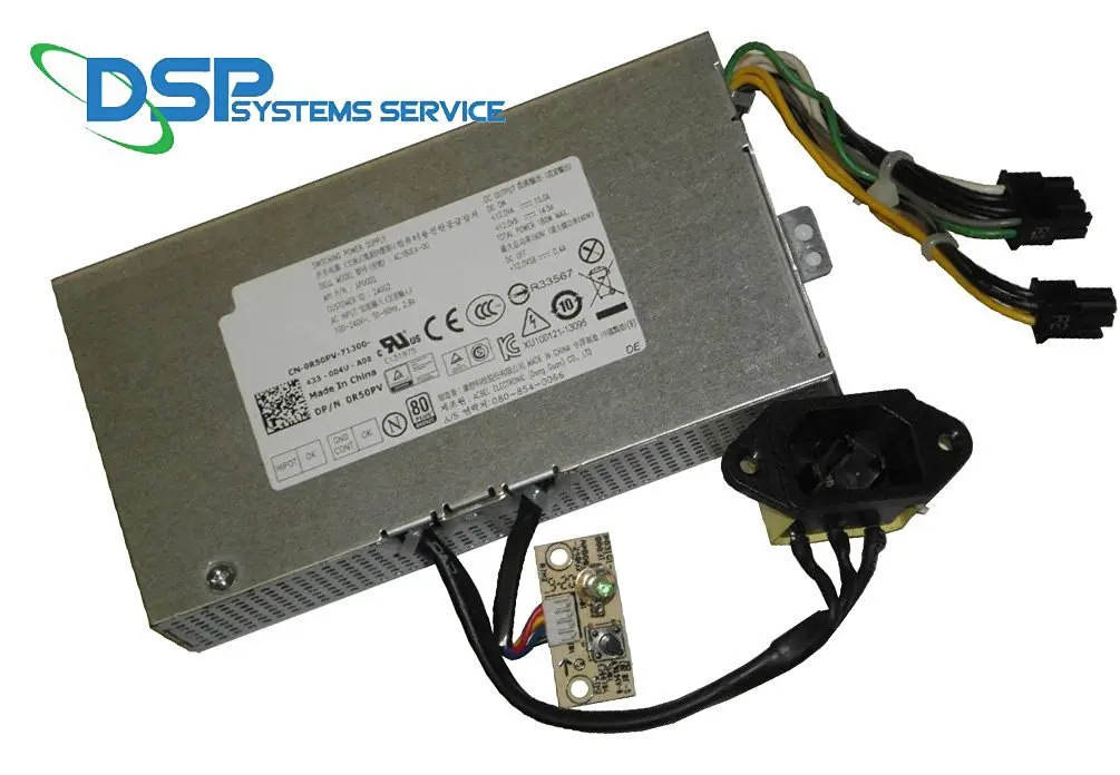 M178R PSU 180W Switching Flextronics F180EU-00 Optiplex 780 Slim Tower