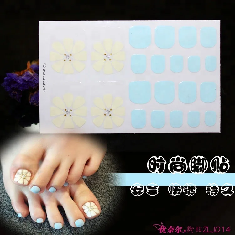 
hot selling 3d nail art colorful nail decal /nail decoration/nail and toe stickers 