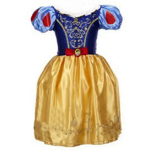 

ecoparty Girls Princess Belle Rapunzel Dresses Kids Cosplay Costume Clothing Children, N/a