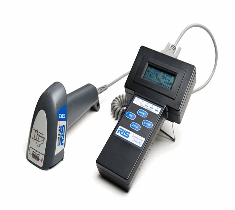 

Handheld laser barcode verifier RJS D4000 replace honeywell qc800 and qc850, Black