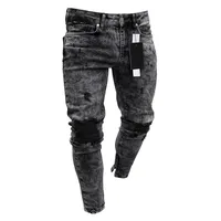 

China OEM factory skinny jeans men's denim crazy jeans for men