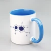 Wholesale price 11oz colorful ceramic sublimation blank mug for heat press transfer