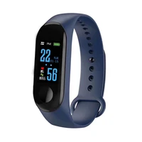 

hot selling ID115 M3 Color touch screen fitness tracker bluetooth sport men smart watch 2019 smart bracelet