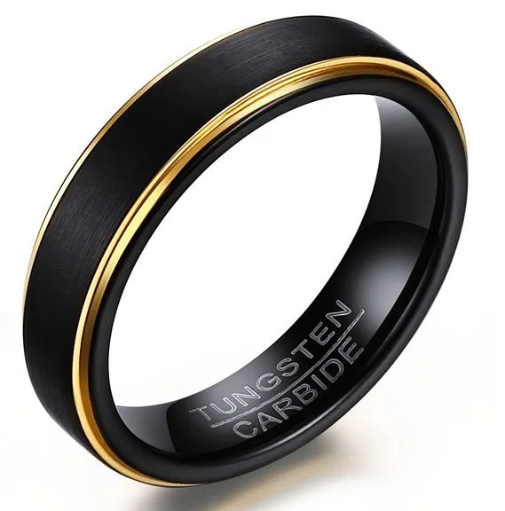 

Selling Simple Men Can Custom Tungsten Steel Vacuum Plating Bohemian Ring