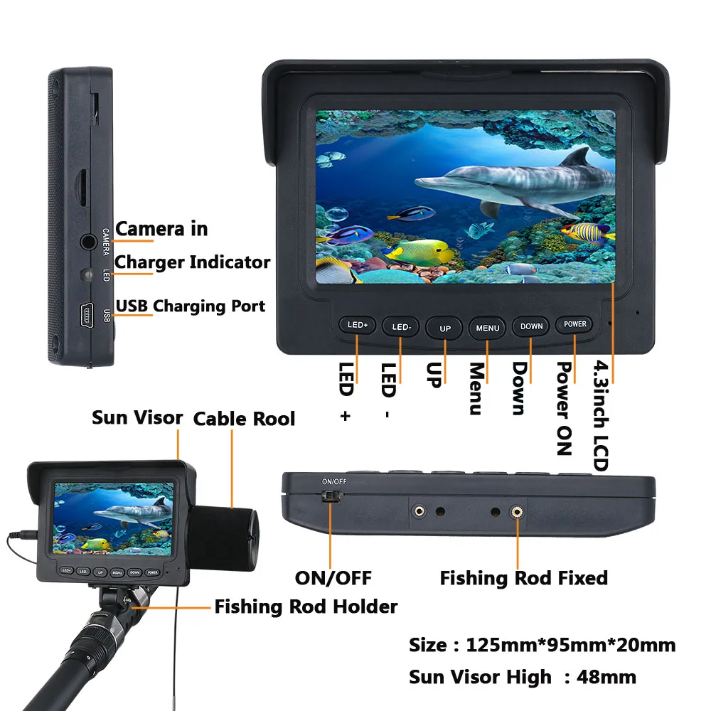 Outdoor Waterproof Underwater Camera Security Fishing Camera Buy