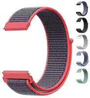 

Quick Release Nylon Sport Loop Smartwatch Replacement Strap Bands For Galaxy Watch